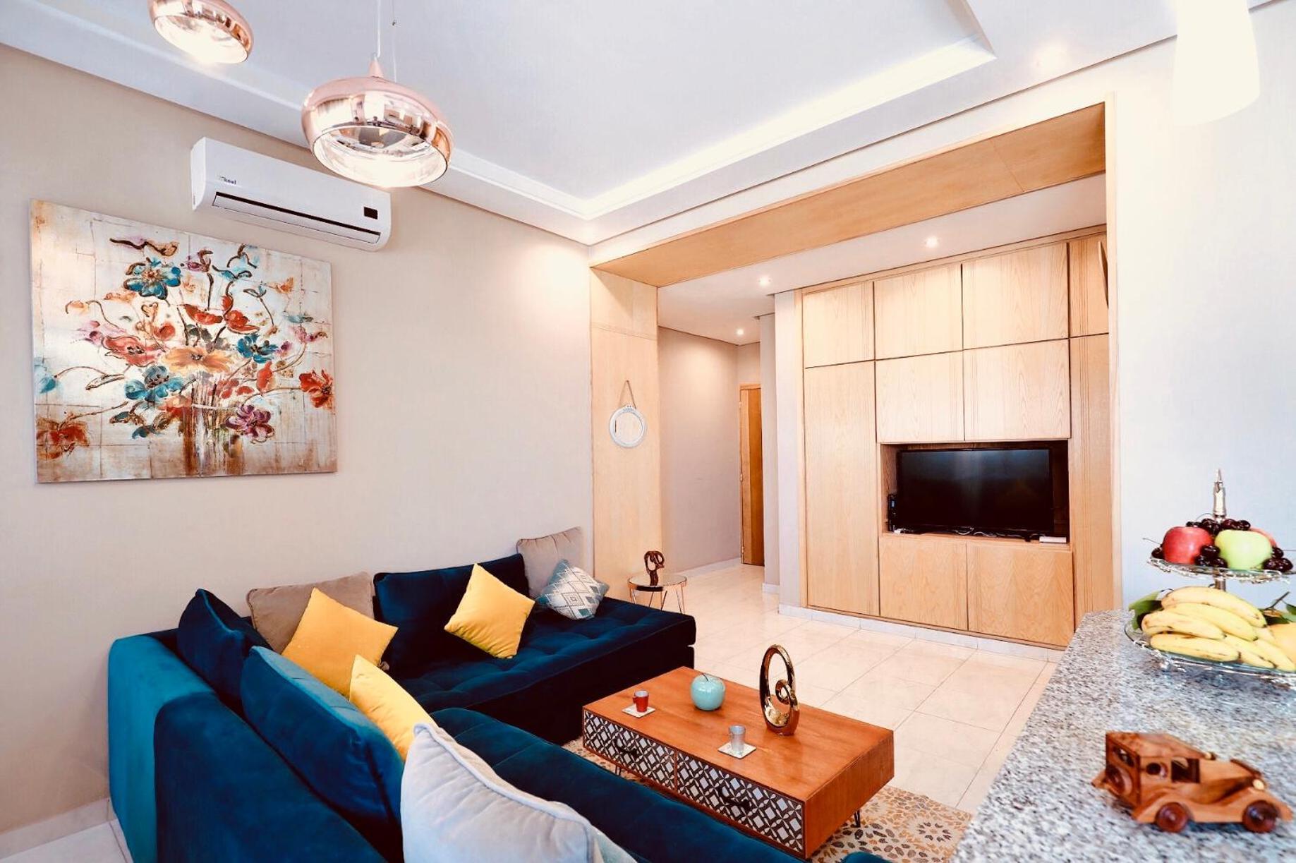 Petit Nid Douille Au Coeur De Casablanca Apartment Phòng bức ảnh
