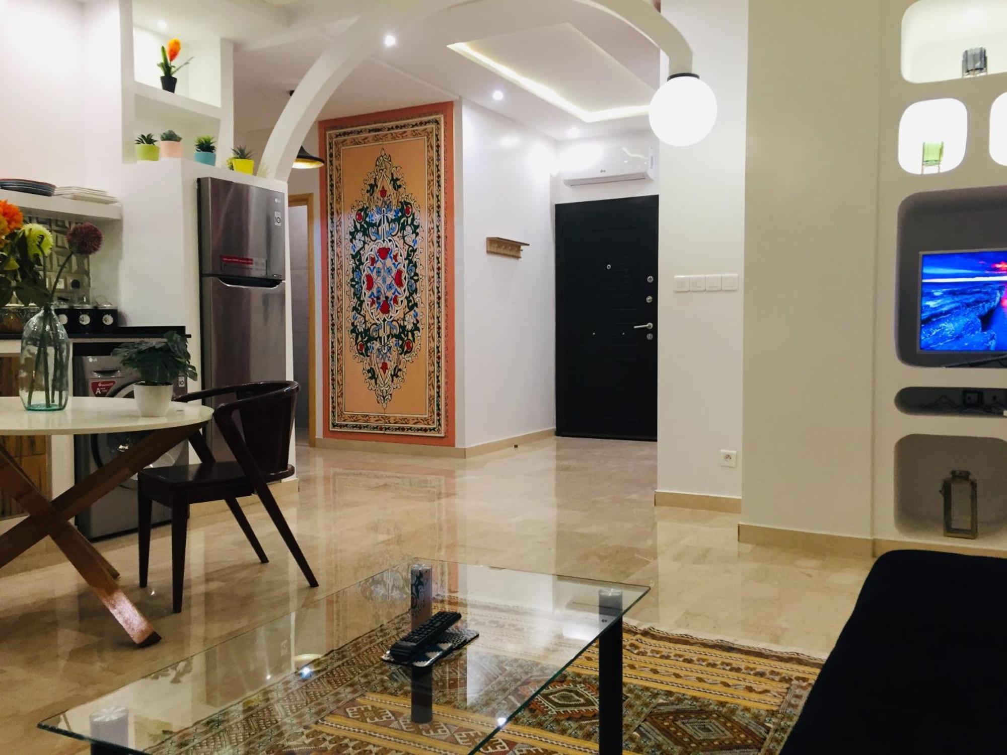 Petit Nid Douille Au Coeur De Casablanca Apartment Phòng bức ảnh